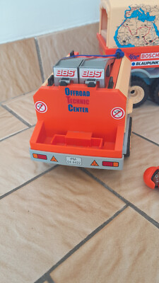 LOT N7 / Playmobil Camion Man Assistance Rallye Expedition 4839 Paris