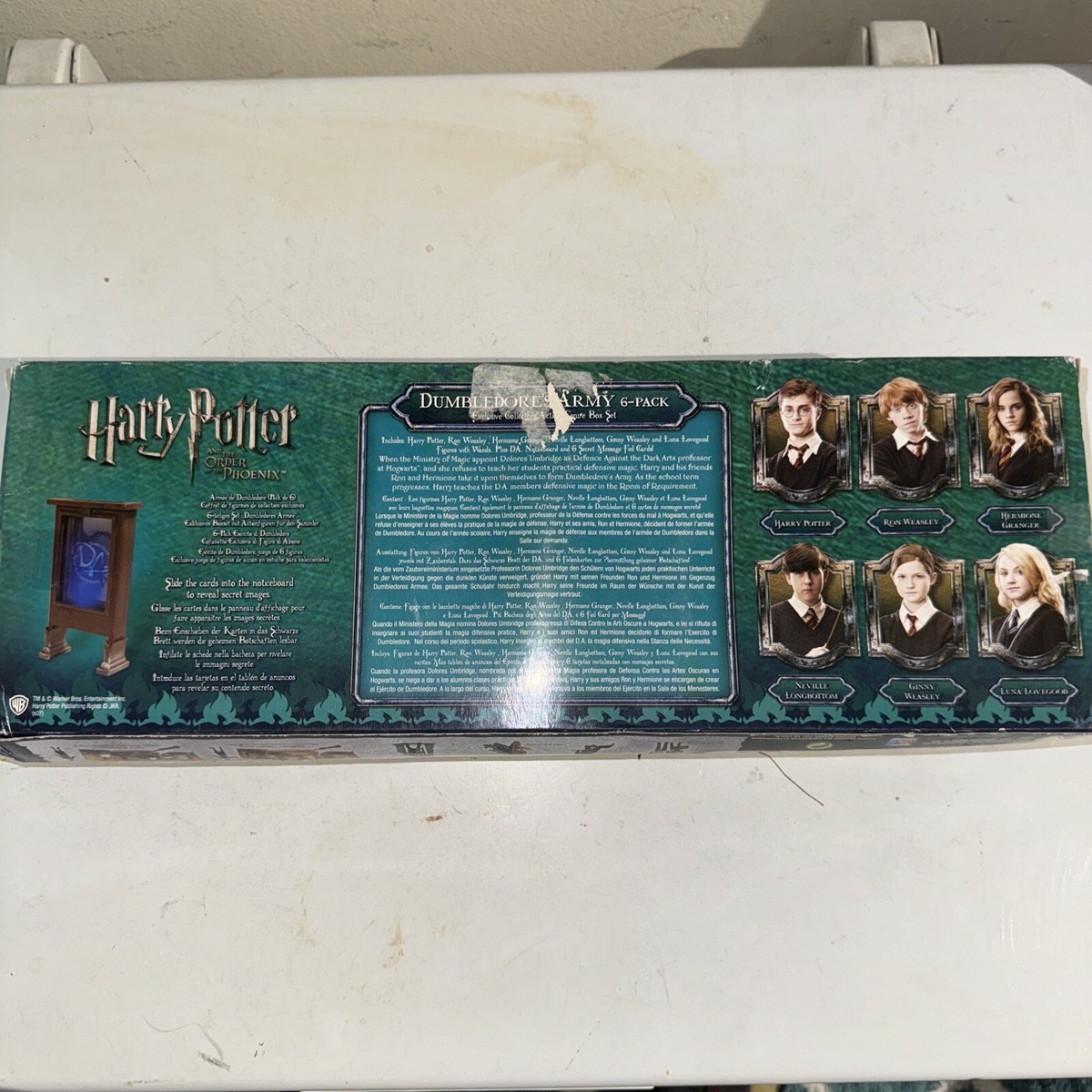 Lot De 6 Figurines Harry Potter - Collector Exclusive Dumbledore Army - Neuves