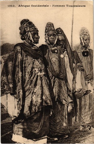 Carte Postale Ancienne – Femmes Oulof Du Sénégal (Éd. Fortier)