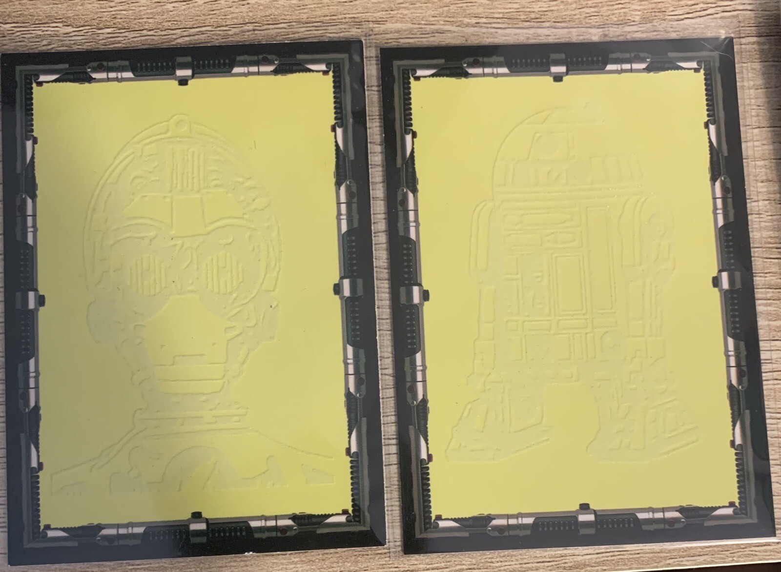 STAR WARS 1999 EPISODE 1 IKON Cards: #03. R2-D2 And #02. C-P3O. - Picture 2 of 2