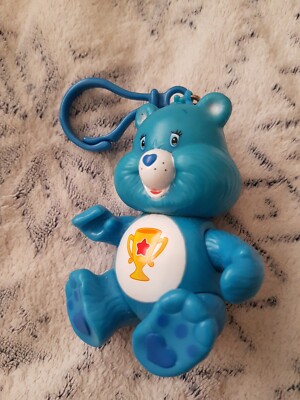 Care Bears Clip On Champ Bear 2003 seltenes Sammlerstück