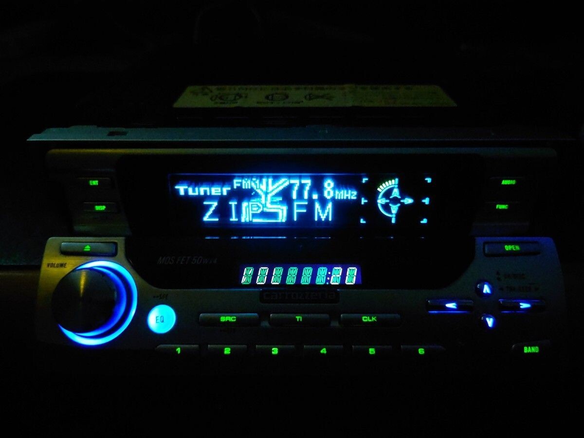 Pioneer Carrozzeria DEH-P717 1Din Car Audio CD WMA MP3