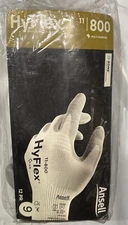 Ansell 11-800 Hyflex Foam Nitrile Palm Coated WORK GLOVES  Large - 9 - 12 Pairs