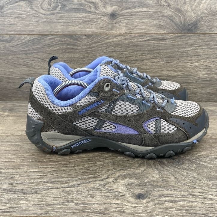 Scarpe da trekking Merrell Castle Rock da donna taglia 8 5 grigio pervinca profonda J098318