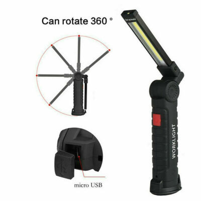 Torcia A Penna LED Ricaricabile (senza Batterie) - 1000 Lumen, Tascabile Con Clip, Impermeabile, Per Ispezioni, Lavoro, Campeggio E Pesca