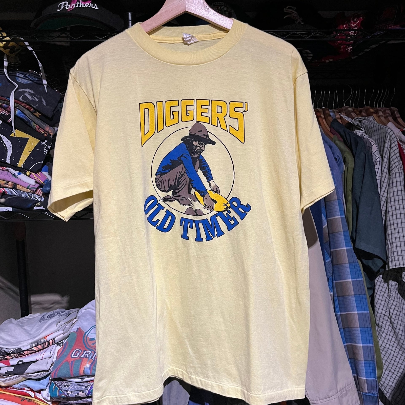 ALTRA Camicia Vintage Miner G Panning Adulto XL Anni 90 West Prospector Rush