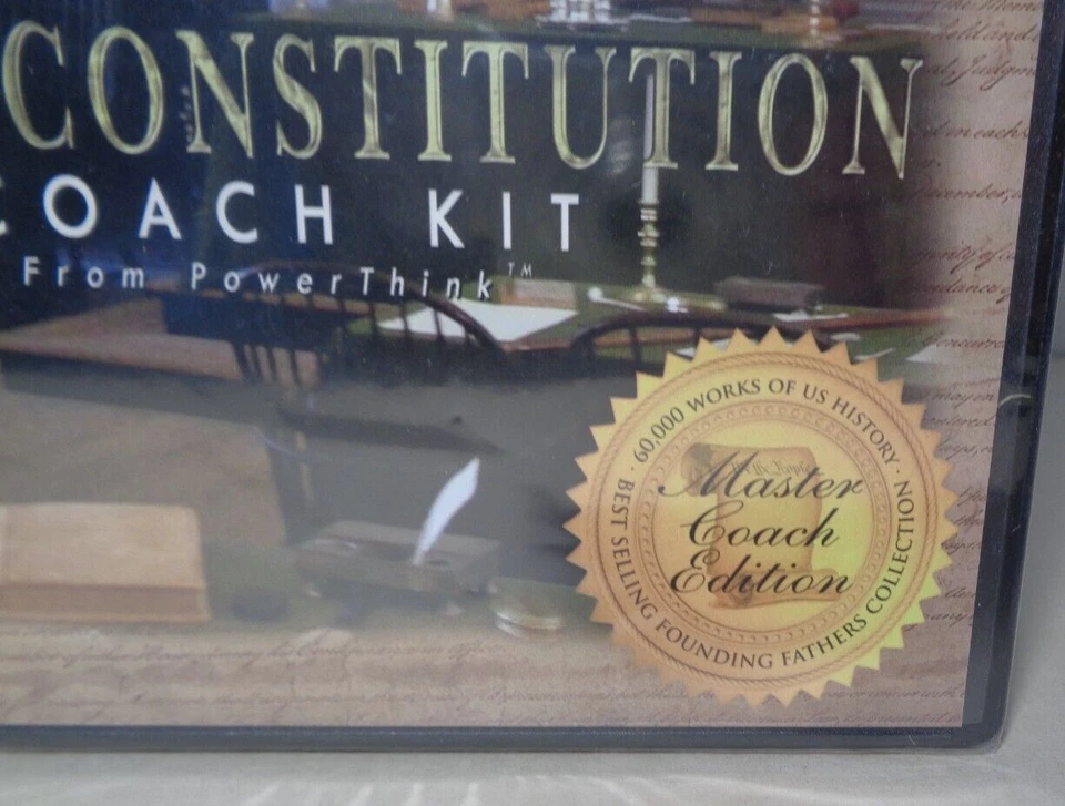 US CONSTITUTION COACH KIT From PowerThink / New DVD / Computer Software - Image 2 of 4