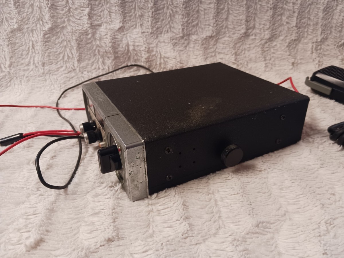Vintage General Electric CB Radio 40-Channel 3-5811B w/PA in