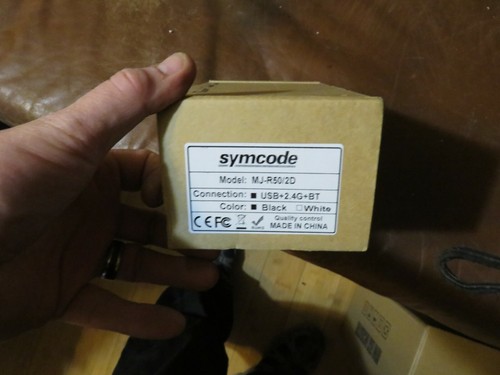 Symcode Bluetooth Wireless Barcode Scanner with Stand & Dongle - MJ-R50 ...