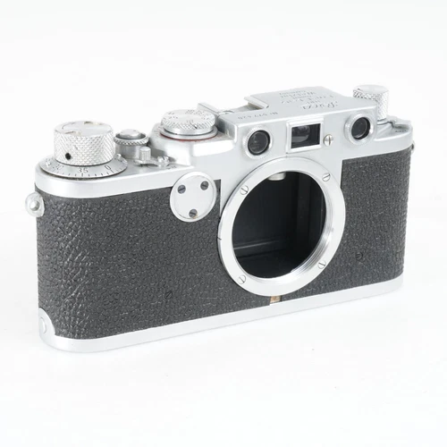 :Leica IIf Red Dial 35mm Film Rangefinder Camera Body Only (Read)