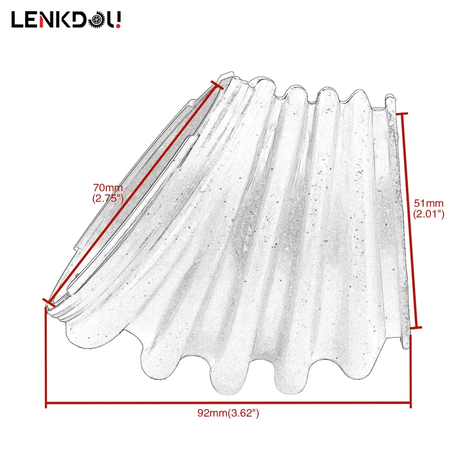 Rubber Rear Swing Arm Suspension Boot Gaiter For BMW R 1200 GS R Nine T 	R1200R Foto 4 de 4