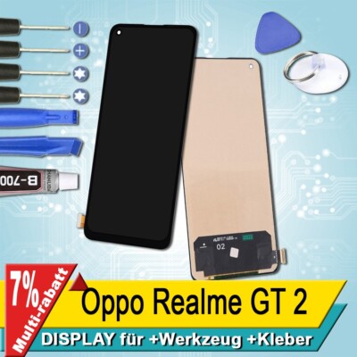 Display Für Oppo Realme GT 2 Bildschirm INCELL Schwarz+