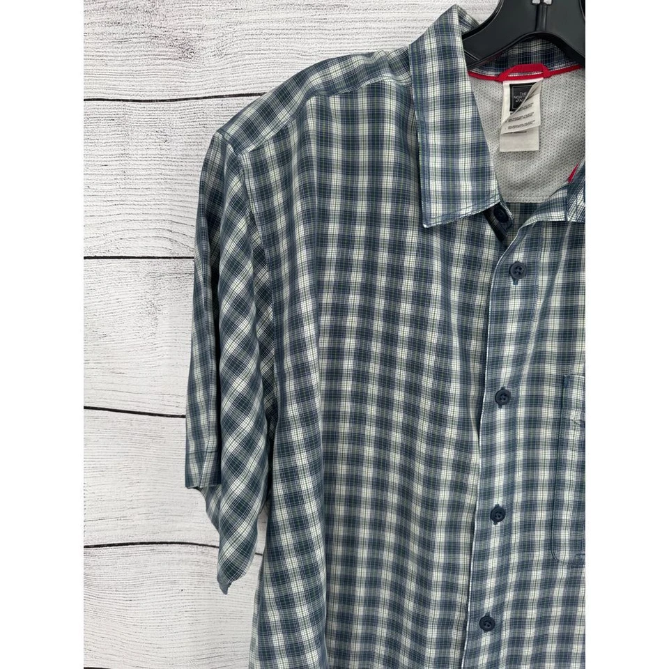 Camisa informal manga larga senderismo The North Face XL a cuadros con botones para hombre Foto 4 de 4