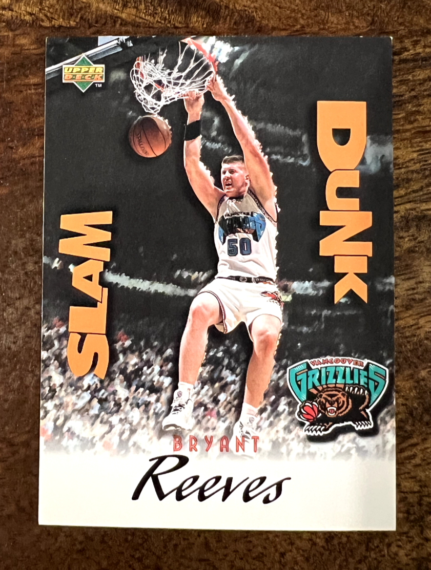 BRYANT reeves NBA プロバスケットボール トレーディングカード