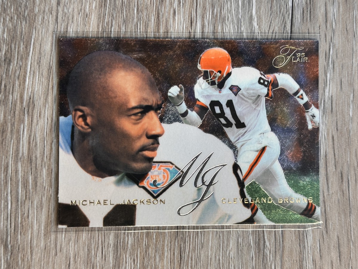 46 Michael Jackson Cleveland Browns 1995 Flair | eBay