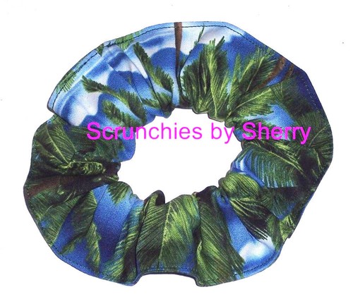 Cabello Scrunchie Floral Flores Rosa Corbata Cola de Caballo Soporte Scrunchies por Sherry NUEVO - Imagen 57 de 66