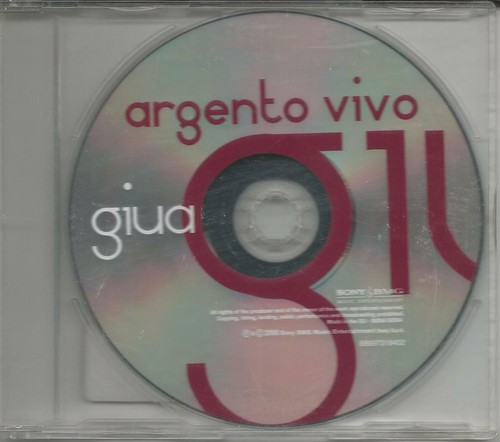 GIUA - RARO CDs PROMO " ARGENTO VIVO " - 第 1/1 張圖片