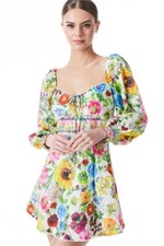 NWT Alice + Olivia Crawford Sweetheart Mini Dress Size 10