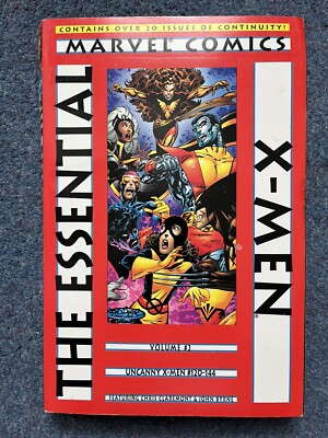 The Essential X-Men Marvel Comics Volume 2 X-men #120-144, TPB, First Print