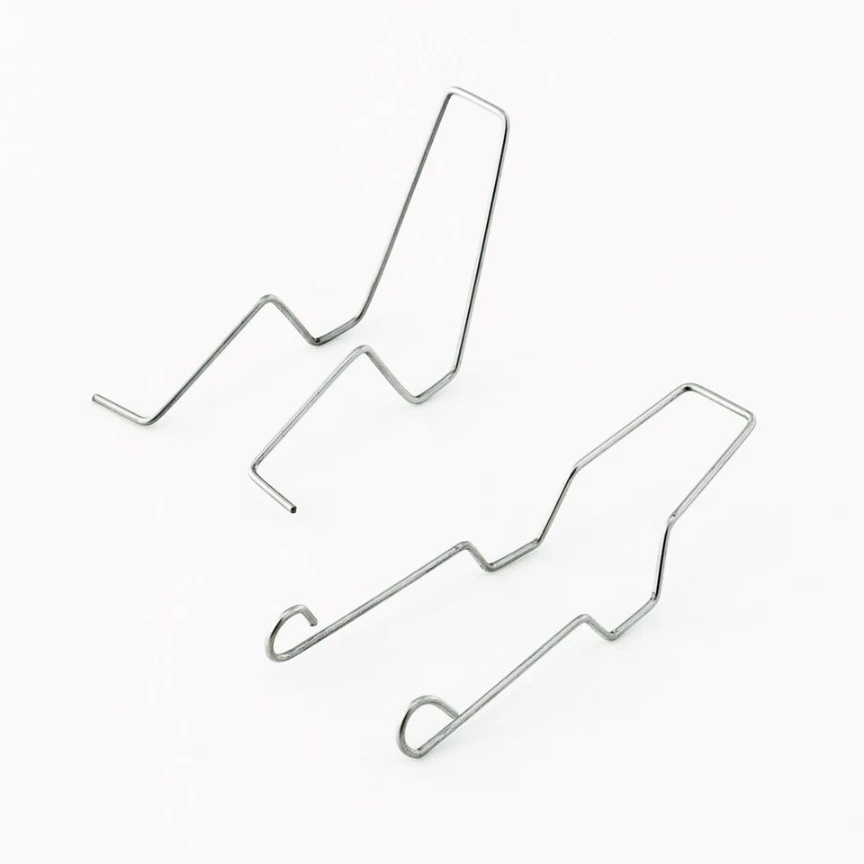 2x Edelstahl Halteclip Halteklammer Scheinwerfer Birne H1 H3 H4 H7 für DAEWOO - Bild 2 von 4