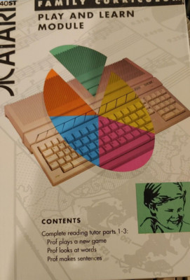 GCSE Play and Learn Module (1990) for ST 520 1040 (2 Disk Box Manual) work