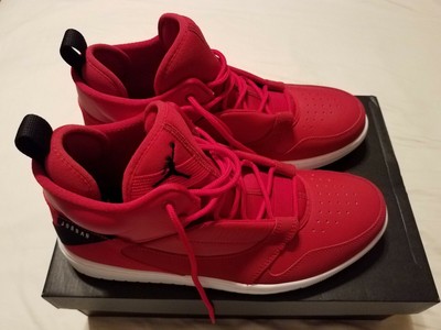 jordan fadeaway gym red