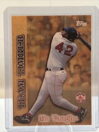 Mo Vaughn #TT11 1997 Topps Team Timber card