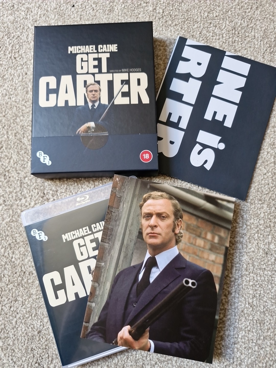 get carter limited edition BFI blu ray