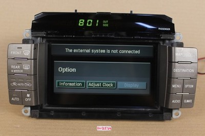 Lexus LS430 2004-2006 OEM Navigation Information Display Bildschirm 86110-50180