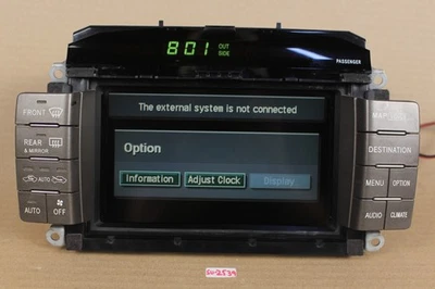 Lexus LS430 2004-2006 OEM Navigation Information Display Screen 86110-50180 - Image 1 of 4
