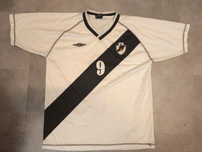 CR Vasco da Gama Trikot #9 Romario (Größe L, Umbro, Weiß, Heim)