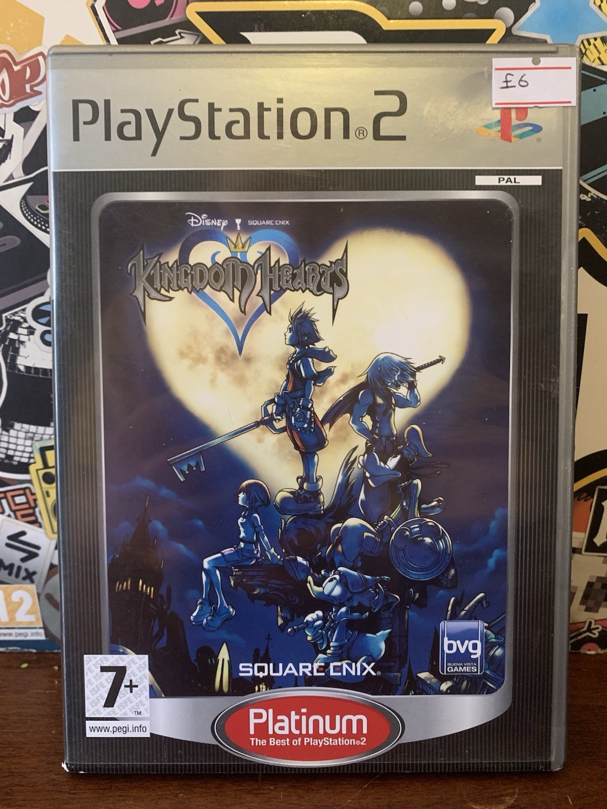 Kingdom Hearts Platinum Sony PlayStation 2, PS2 2003 Complete With Manual PAL UK