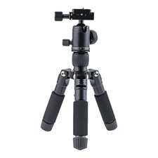 Rotatable Mini Tripod 5 Level Telescopic Legs Aluminum Alloy Quick Release