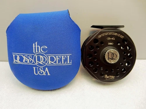 Ross Gunnison G-4 Fly Reel, Post-1998 Model, 5-8-Wt, Conv - FlyMasters TradeUp