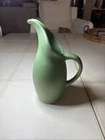 Royal Haeger USA  MATTE GREEN Pitcher Or Vase 10" Art Pottery