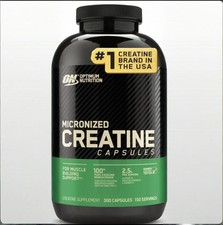 ON Creapure Creatine Monohydrate 300Caps Boost Gym Power Muscle Workout Recovery