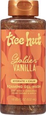 Tree Hut Golden Vanilla Foaming Gel Wash Valentines Day Gifts For Her - Hydratin