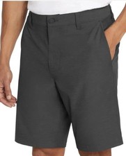 Banana Republic Men's Comfort Flat Front Shorts, Black, Size 30
