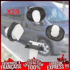 20 CLIPS AGRAFE FIXATION GARNITURE PANNEAU INTÉRIEUR CITROËN JUMPER (20x209)