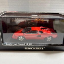 MINICHAMPS Lamborghini Countach LP400 Red 1/18 Model Car Limited 2016 from Japan