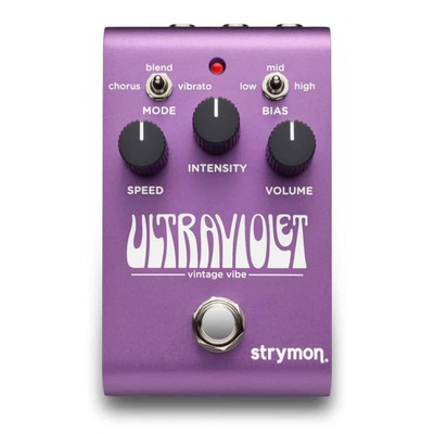 Strymon UltraViolet Vintage Vibe - Modulations Effektgerät für Gitarren