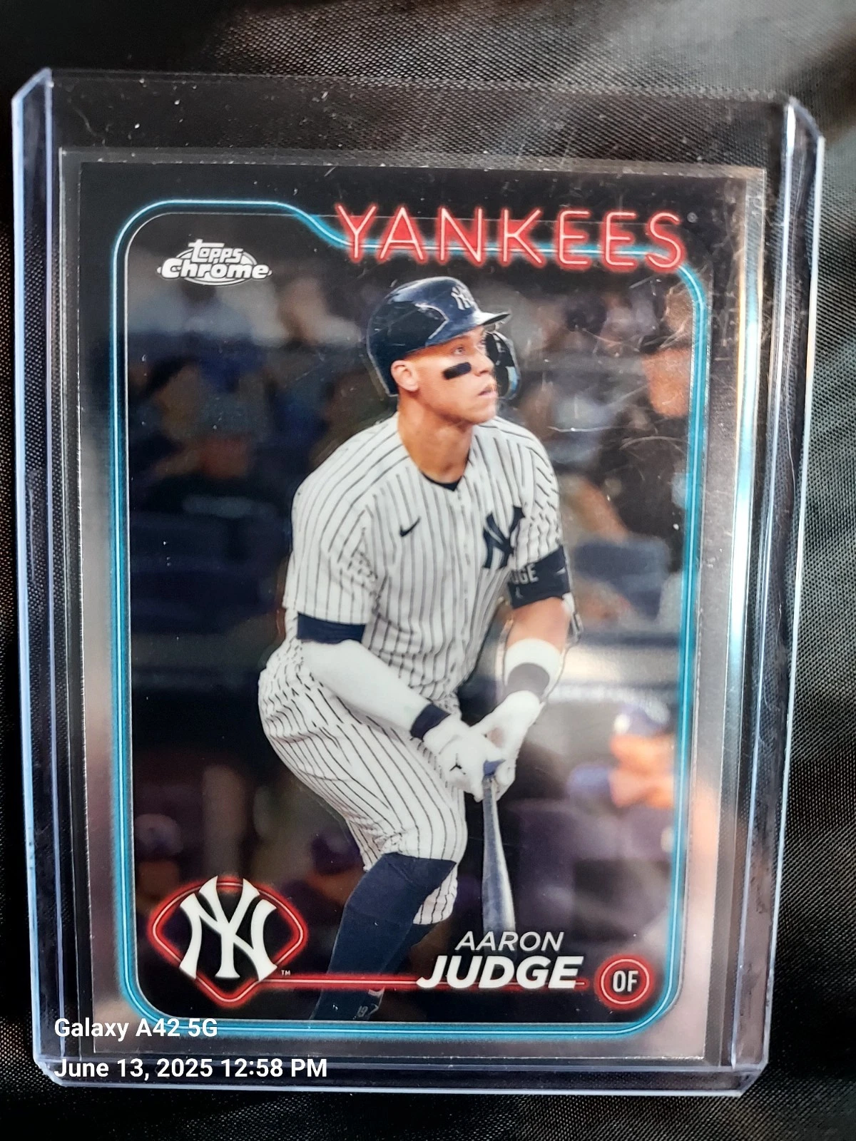 2024 Topps Chrome AARON JUDGE #50 New York Yankees MVP Base Card