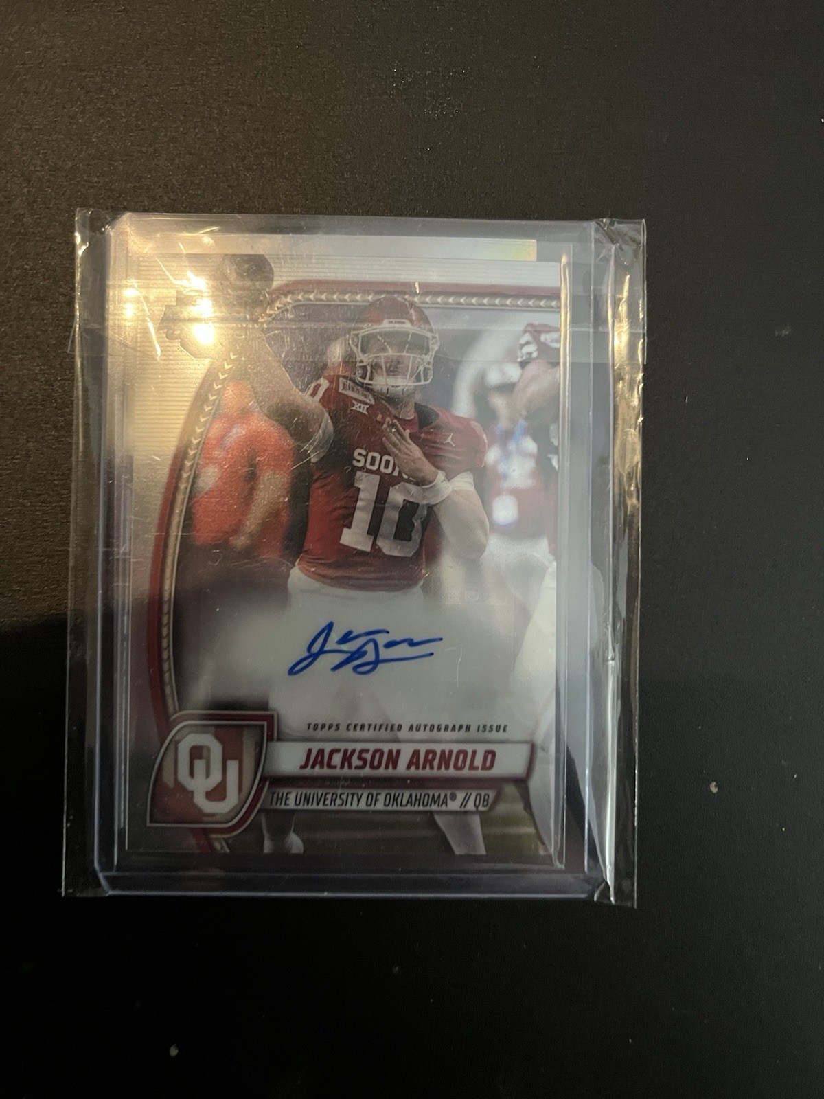 Topps 2024 Bowman University Chrome Prospect Autograph Jackson Arnold #PA-JAR O…