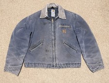 Carhartt Blanket Lined Detroit Jacket Mens Large Style J97 PTL Color Petrol