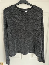 Black Sparkly jumper Size S New without Tags