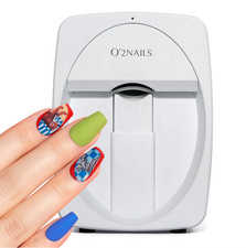 O'2NAILS Portable Home Use Nail Printer DIY Mobile APP Nail Art Printing Machine