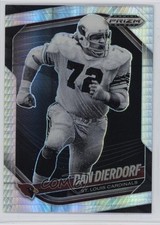 2025 Panini Prizm Black Hyper Prizm Dan Dierdorf #137 HOF 19l7