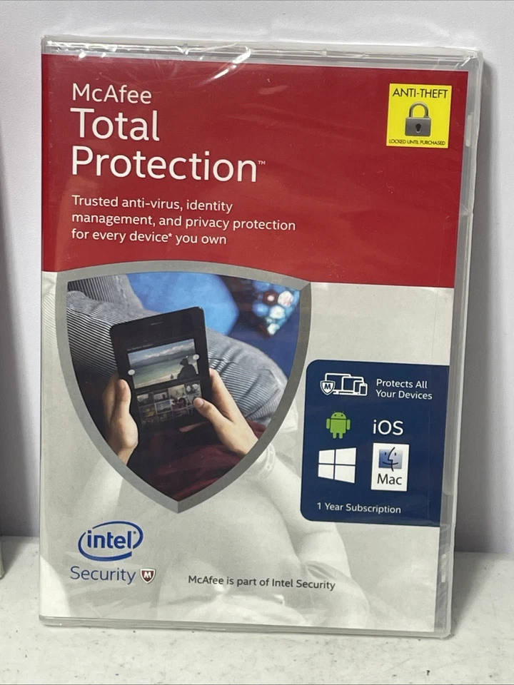 *MCAFEE 2015 Total Protection Unlimited Devices PC/Mac Brand New FACTORY SEALED* - Image 3 of 4