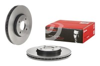 2X Brembo Bremsscheibe Prime Line - UV Coated 09.B588.21 FüR Fiesta Ford 5 ST150