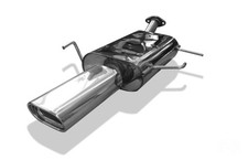 FOX Sportauspuff Nissan Primera P11 Kombi, Bj. 1996-2002, Endrohr 135x80mm